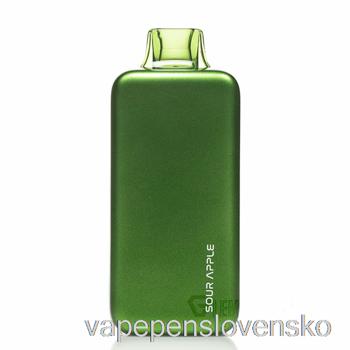 Plena 18k Jednorazový Kyslý Jablkový Vape Bez Nikotinu